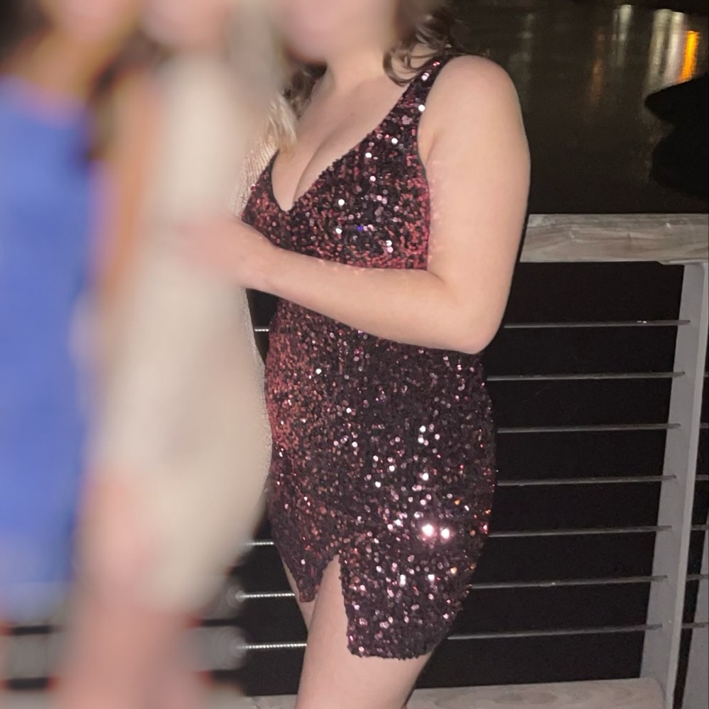 Pink Sparkly Formal Dress